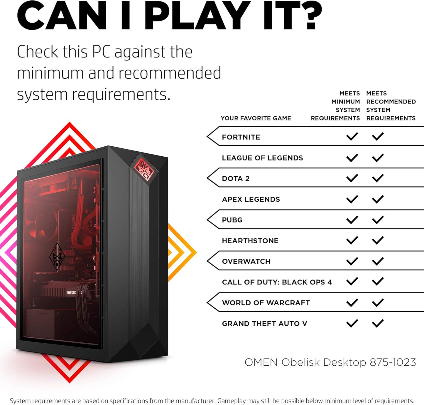 Omen by HP Obelisk Gaming Desktop Computer