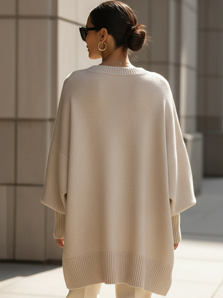 Women's Alina Knit in Beige | Invictora.com