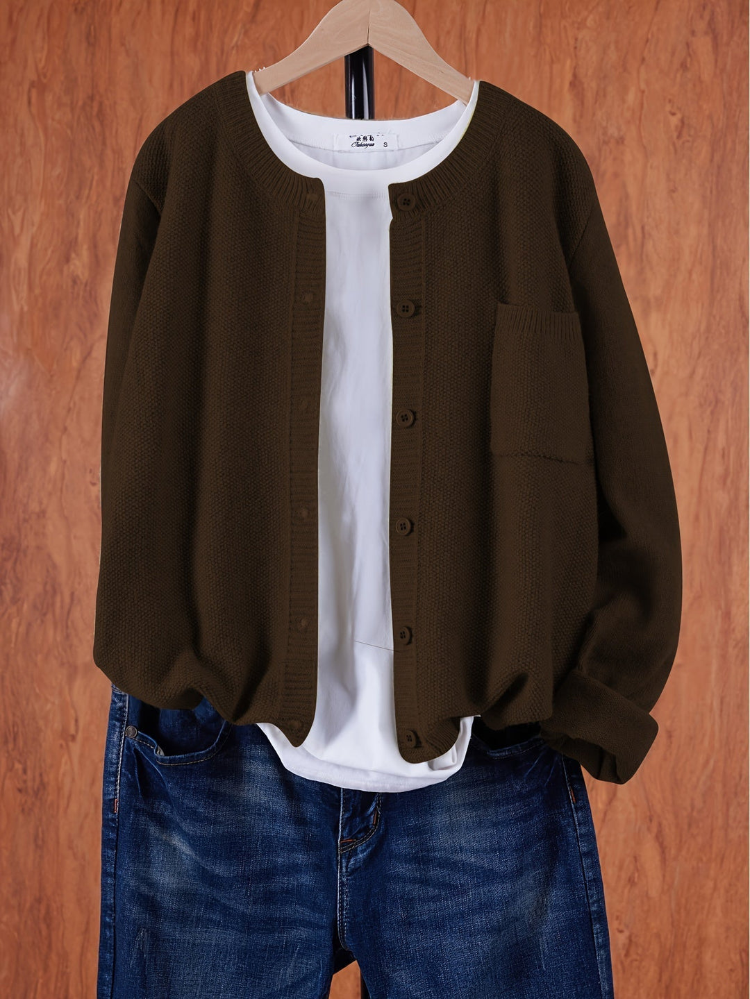 Women's Casual Knit Layering Cardigan