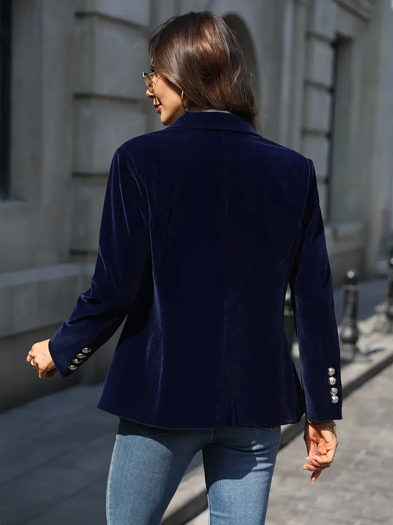 Women's Blazer – Fitted Single-Breasted Tailored