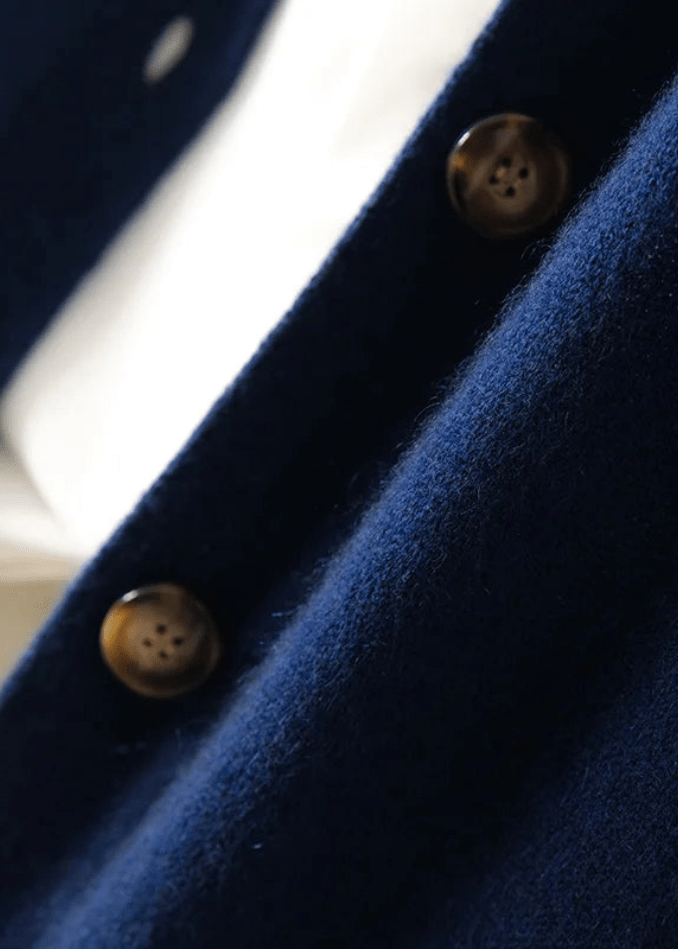 Women's Decorative-Button Cardigan