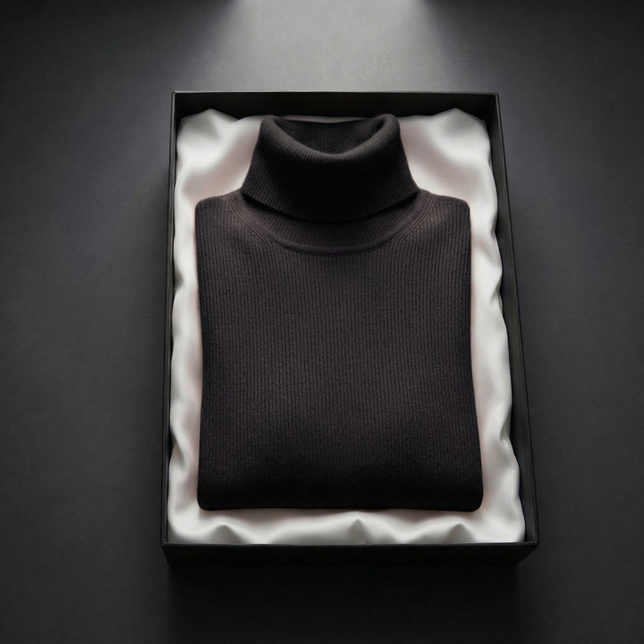 Women's Ivy Cashmere Turtleneck | Invictora.com