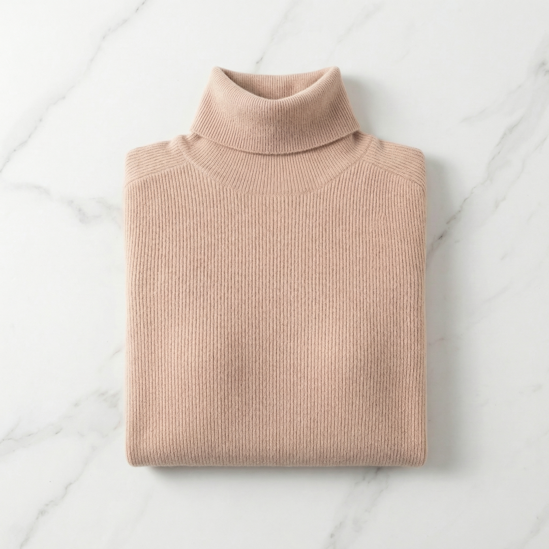 Women's Clara Cashmere Turtleneck | Invictora.com