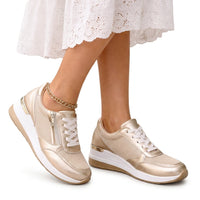 Women's Carla Lace-Up Sneakers