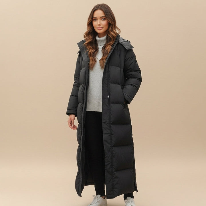 Women's Frida Down Puffer in White | Invictora.com