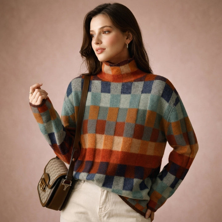Women's Petronilla Cashmere Turtleneck | Invictora.com