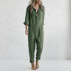 Women's Elvinae Linen Jumpsuit | Invictora.com