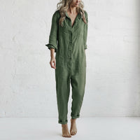 Women's Elvinae Linen Jumpsuit