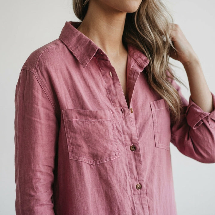 Women's Elvinae Linen Jumpsuit | Invictora.com