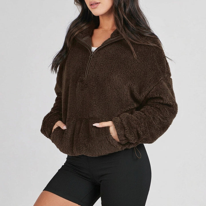 Women's Velora Cashmere Half-Zip | Invictora.com
