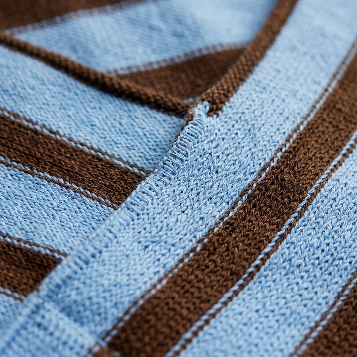 Women's Brooklyn Merino Pullover in Blue | Invictora.com