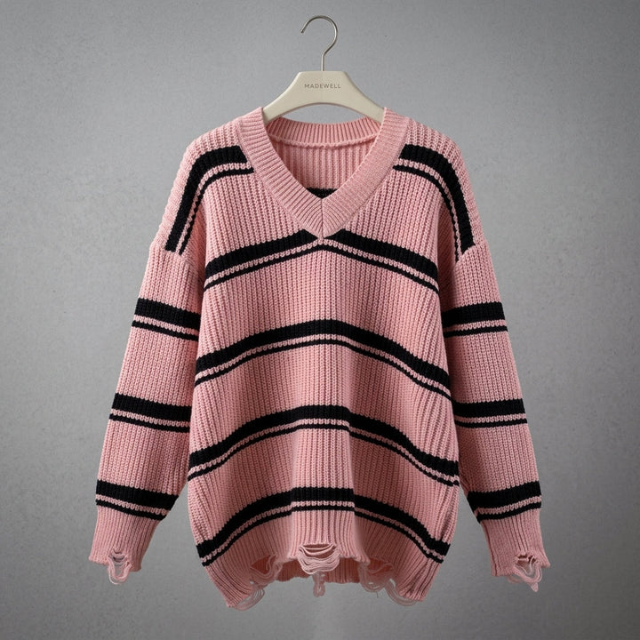 Women's Harlow Wool Pullover in White | Invictora.com