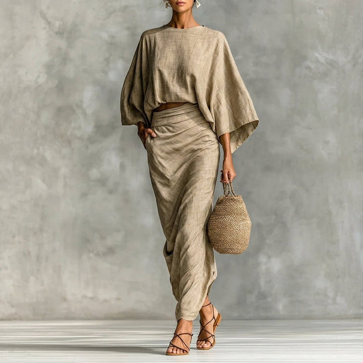 Women's Holly Cotton Skirt Set | Invictora.com