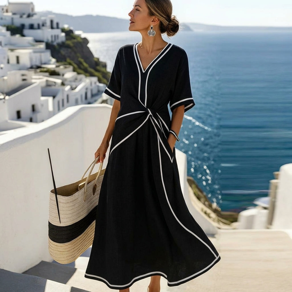 Women's Charlotte Silk Dress product image | Invictora.com