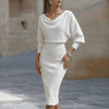 Women's Eloise Silk Midi Dress | Invictora.com