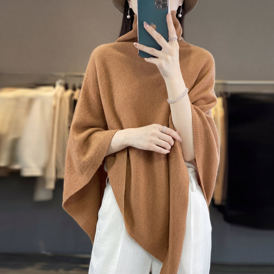 Women's Milan Merino Shawl in Gray | Invictora.com