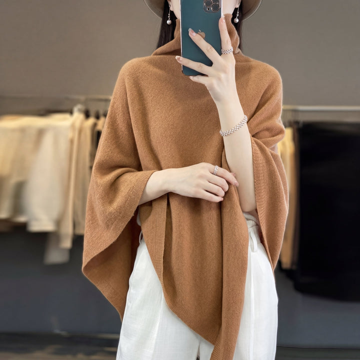 Women's Milan Merino Shawl in Gray | Invictora.com