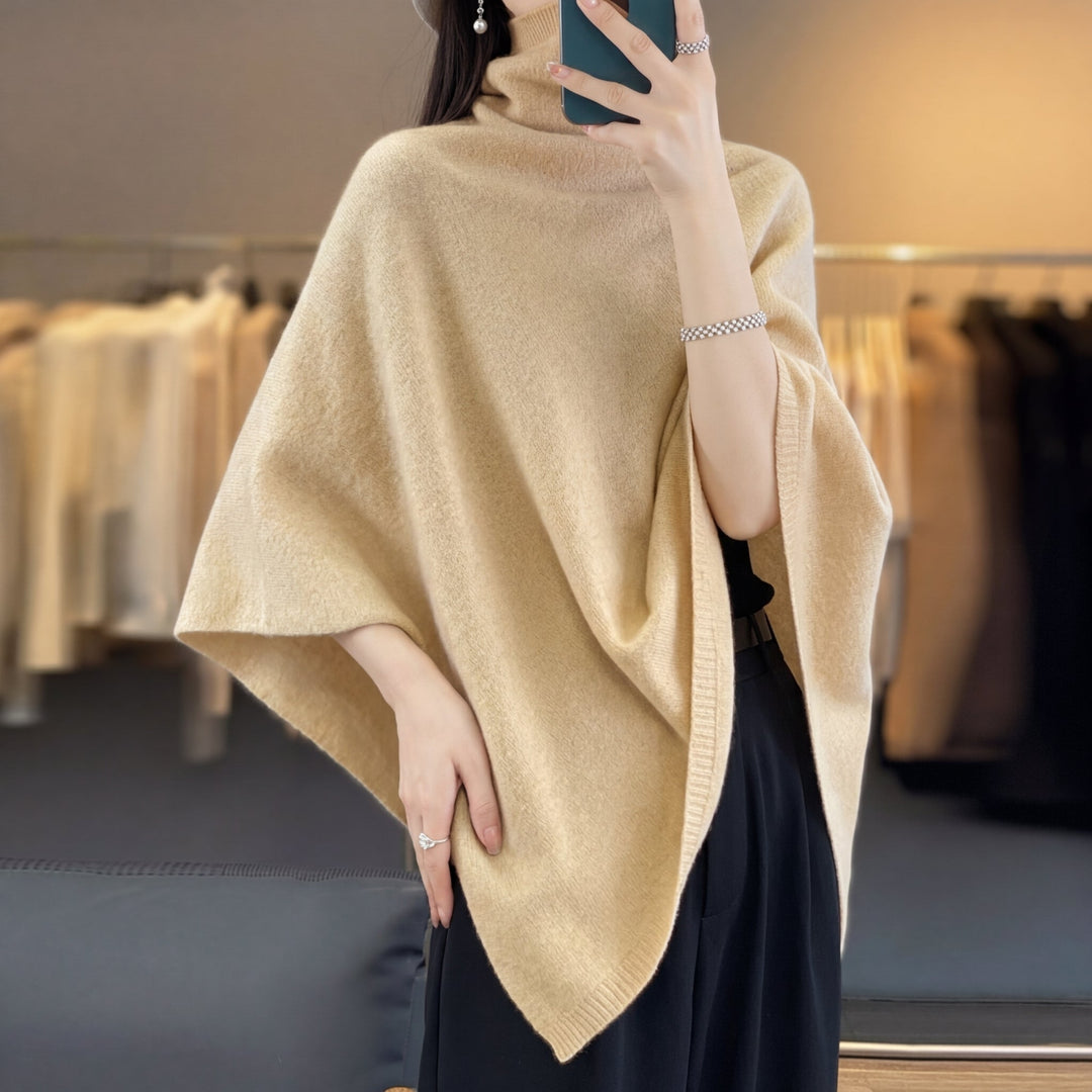 Women's Milan Merino Shawl in Gray | Invictora.com