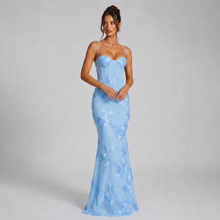 Women's Isla Floral Maxi Dress product image | Invictora.com