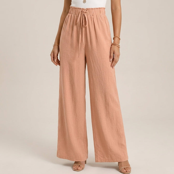 Women's Solana Linen Pants product image | Invictora.com