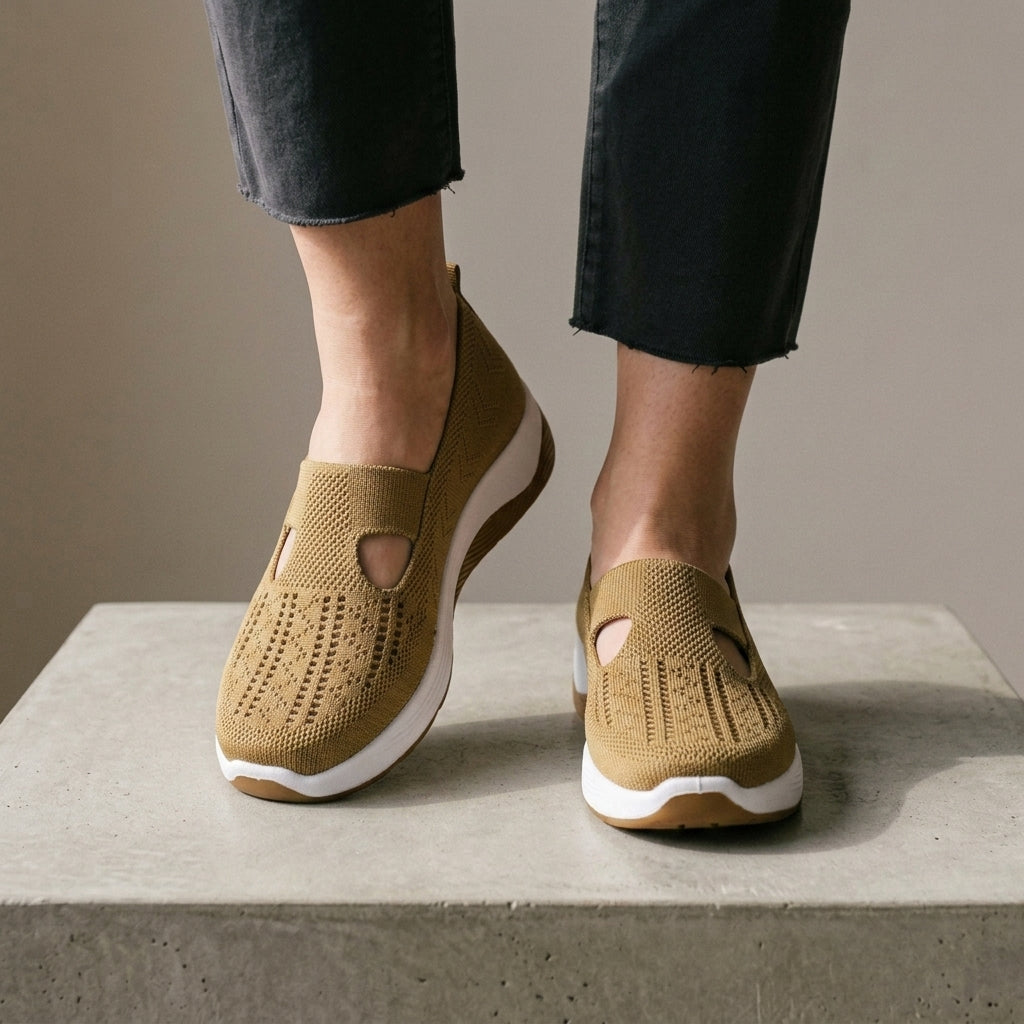 Women's Vienna Orthopedic Knit Sneakers product image | Invictora.com