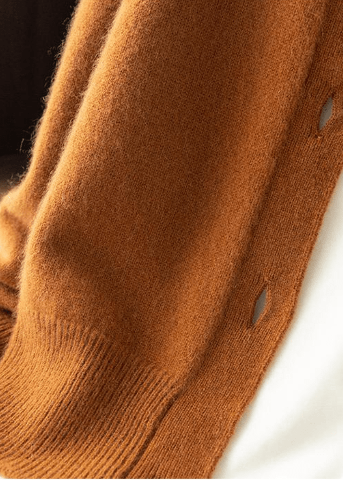 Women's Decorative-Button Cardigan