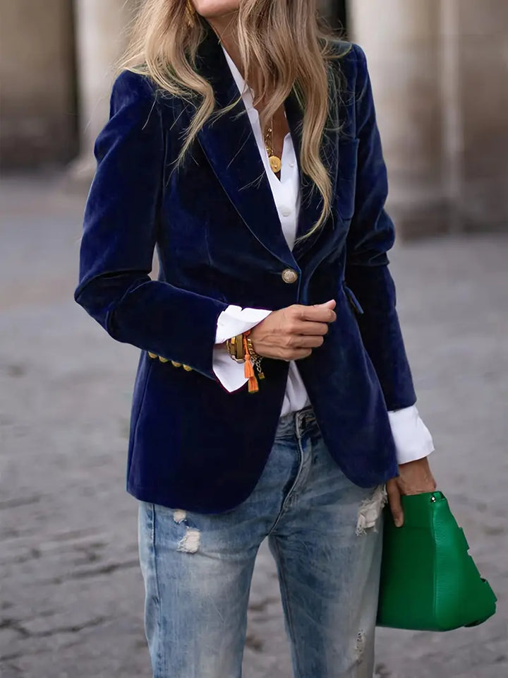 Women's Blazer – Fitted Single-Breasted Tailored
