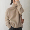 Women's Marais Cashmere Turtleneck Sweater | Invictora.com