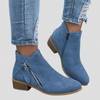 Women's Zip Ankle Boots - All-Day Comfort Fit product image | Invictora.com