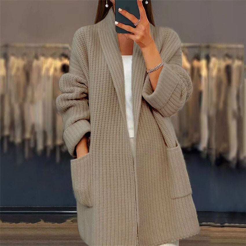 Women's Cardigan – Textured Longline