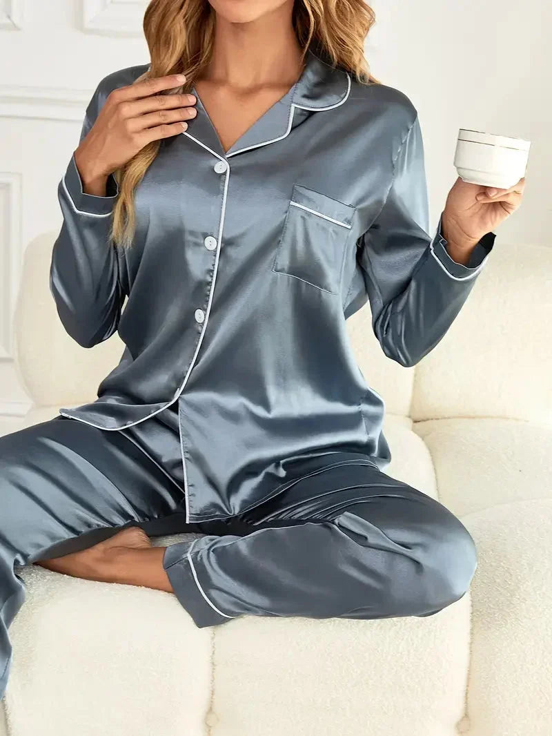 Women's Pyjama Set – Satin