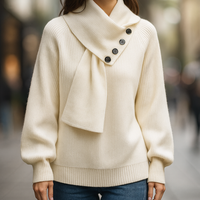 Women's Aurelia Scarf-Neck Knit