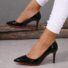 Women's Tammy Orthopedic Pumps in Black | Invictora.com