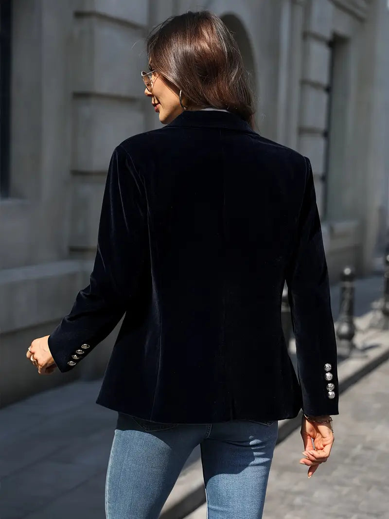 Women's Blazer – Fitted Single-Breasted Tailored