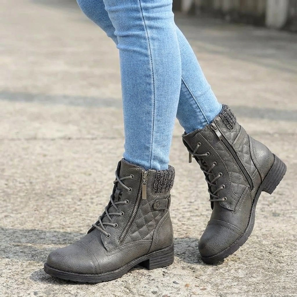 Ancona Women's Leather Ankle Boots product image | Invictora.com