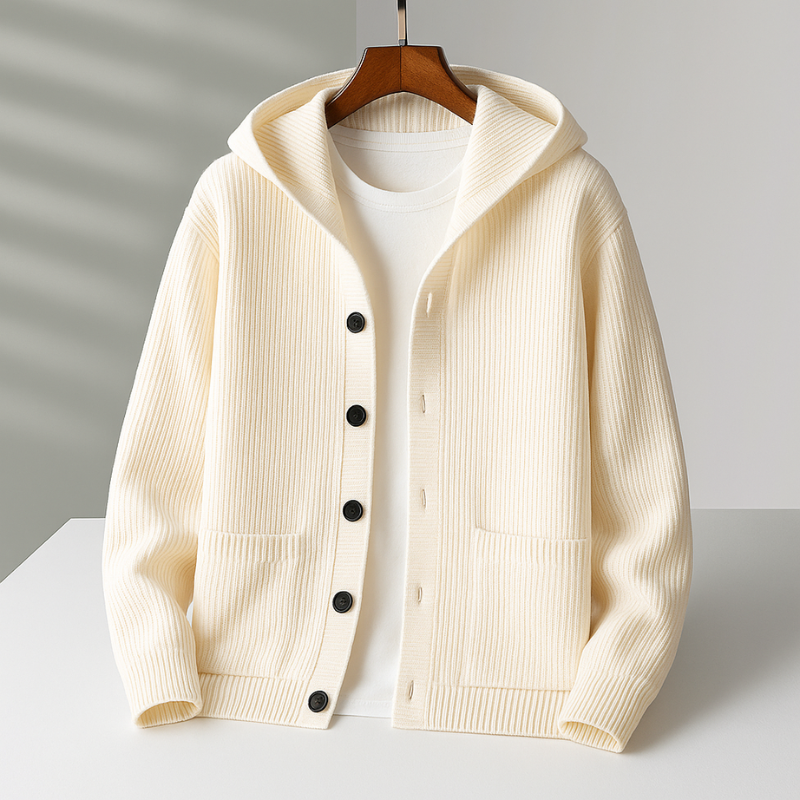 Women's Maeve - Elegant Cardigan in Cream | Invictora.com
