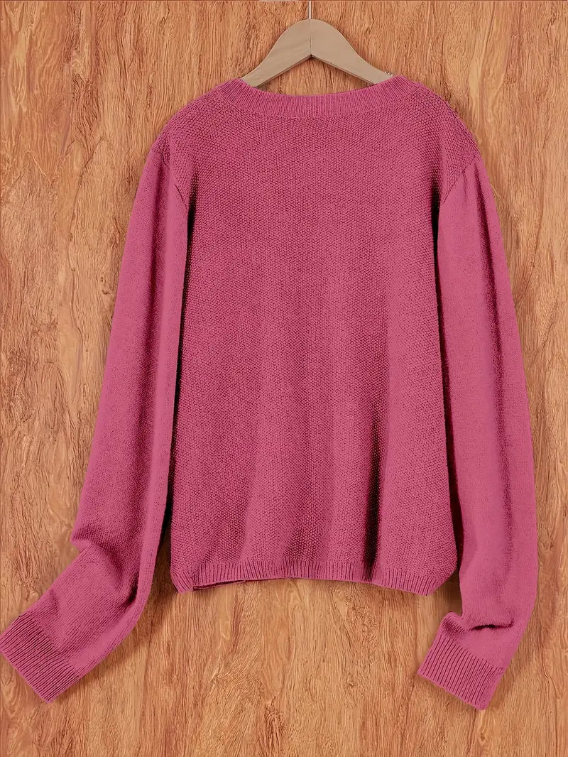 Women's Casual Knit Layering Cardigan