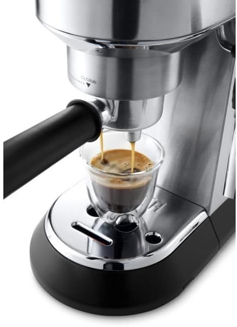 DELONGHI EC685.M Dedica Style Classic Espresso Coffee Machine - Stainless Steel