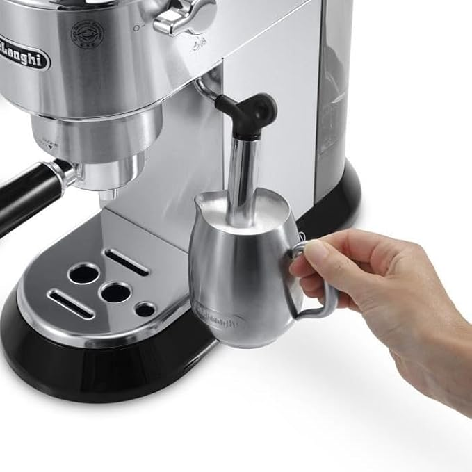 DELONGHI EC685.M Dedica Style Classic Espresso Coffee Machine - Stainless Steel