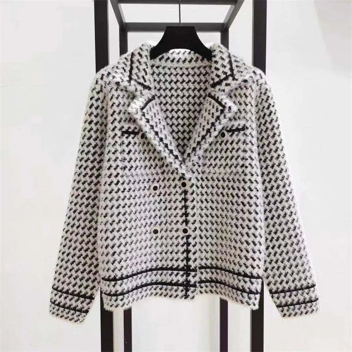 Women's Valencia Ladies Cashmere Jacket in White | Invictora.com