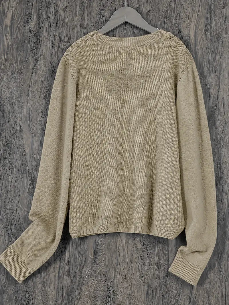 Women's Casual Knit Layering Cardigan