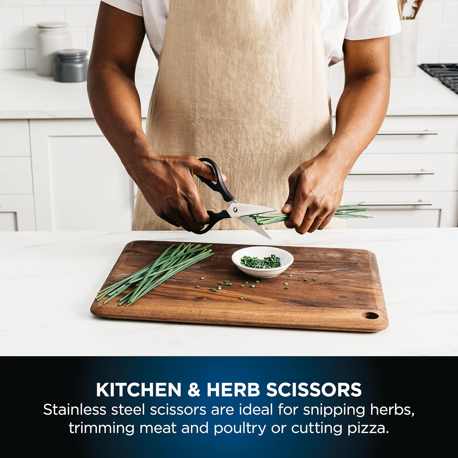 Ninja Foodi StaySharp Knife Block with Integrated Sharpener
