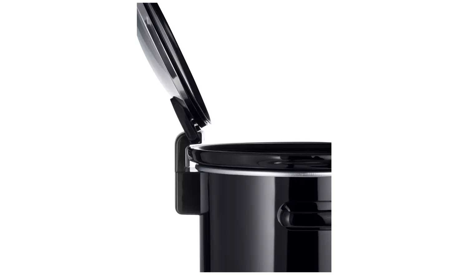Crockpot 4.7L Hinged Lid Digital Slow Cooker - Black