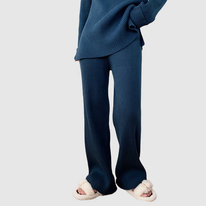 Women's Lounge Set – Ribbed Knit