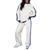 Women's Two-Piece Set – Striped Two-Piece Lounge Set