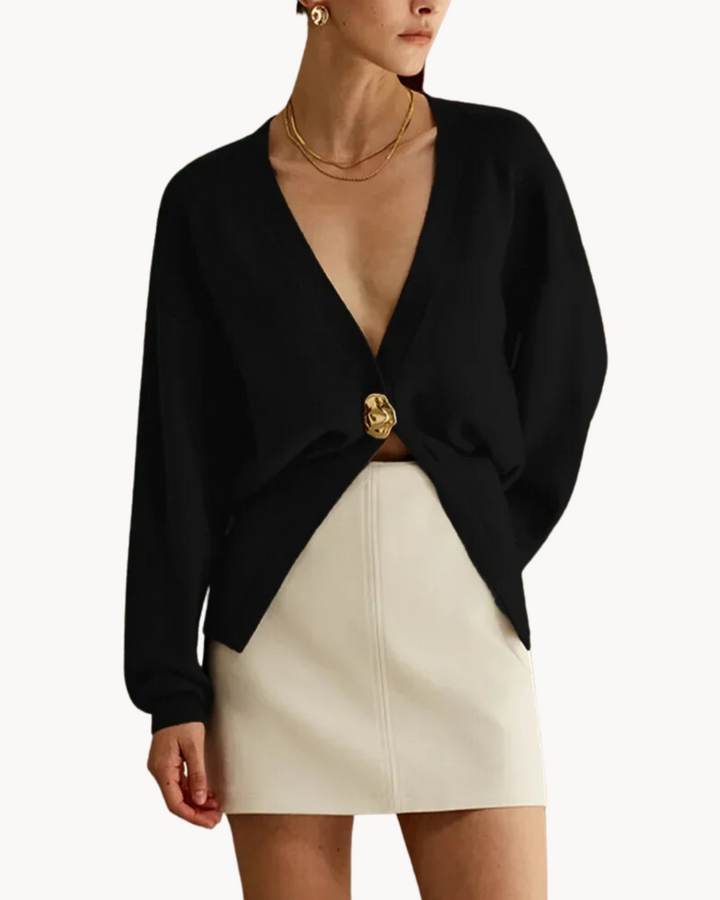 Women's Light-Stretch Button-Up Cardigan