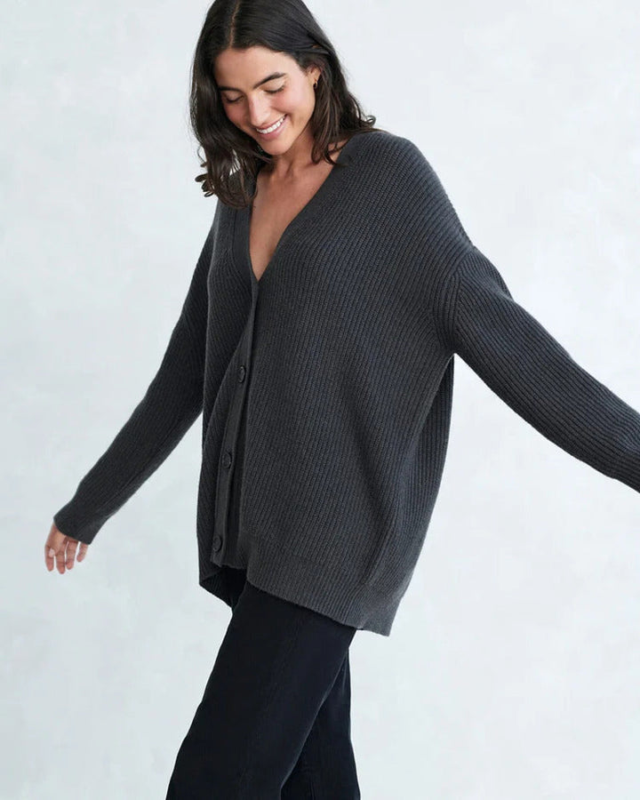 Women's Oversized Cocoon Layering Cardigan