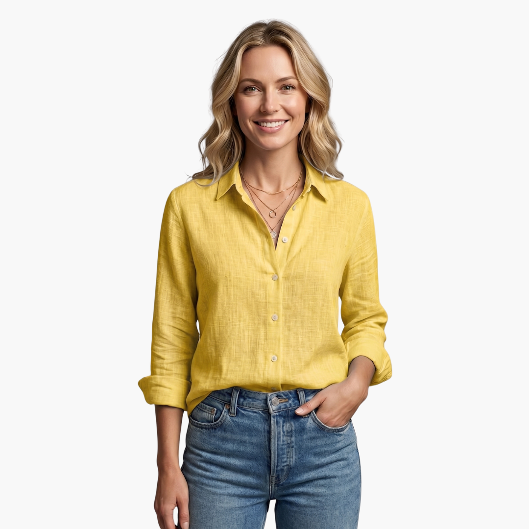 Women's Luneria – Relaxed Fit Button-Down Women's Shirt | Invictora.com