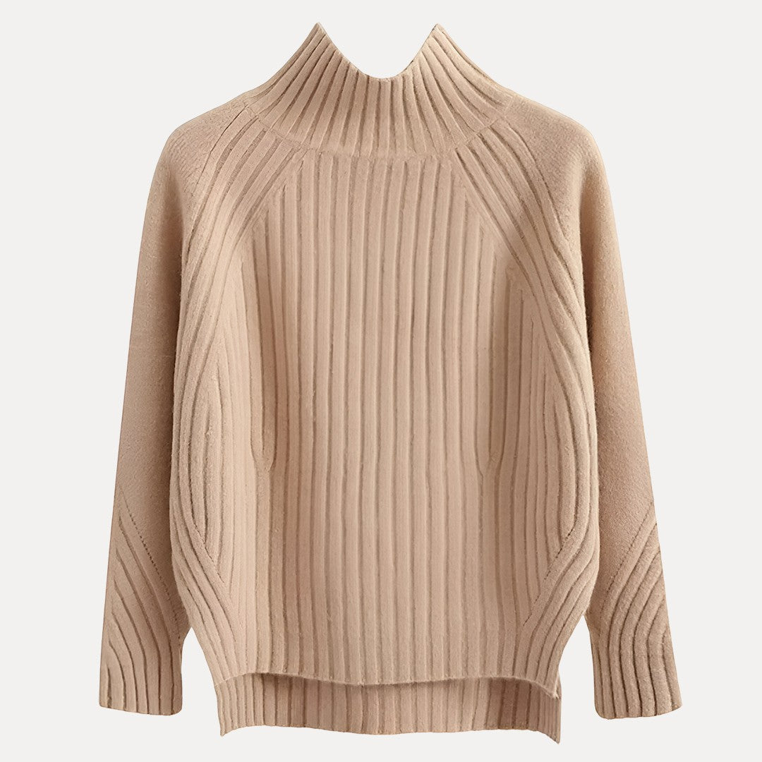 Women's Sienne Knit Turtleneck Sweater | Invictora.com