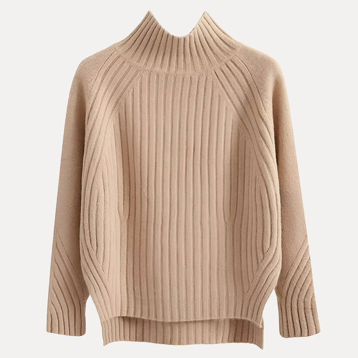 Women's Sienne Knit Turtleneck Sweater | Invictora.com